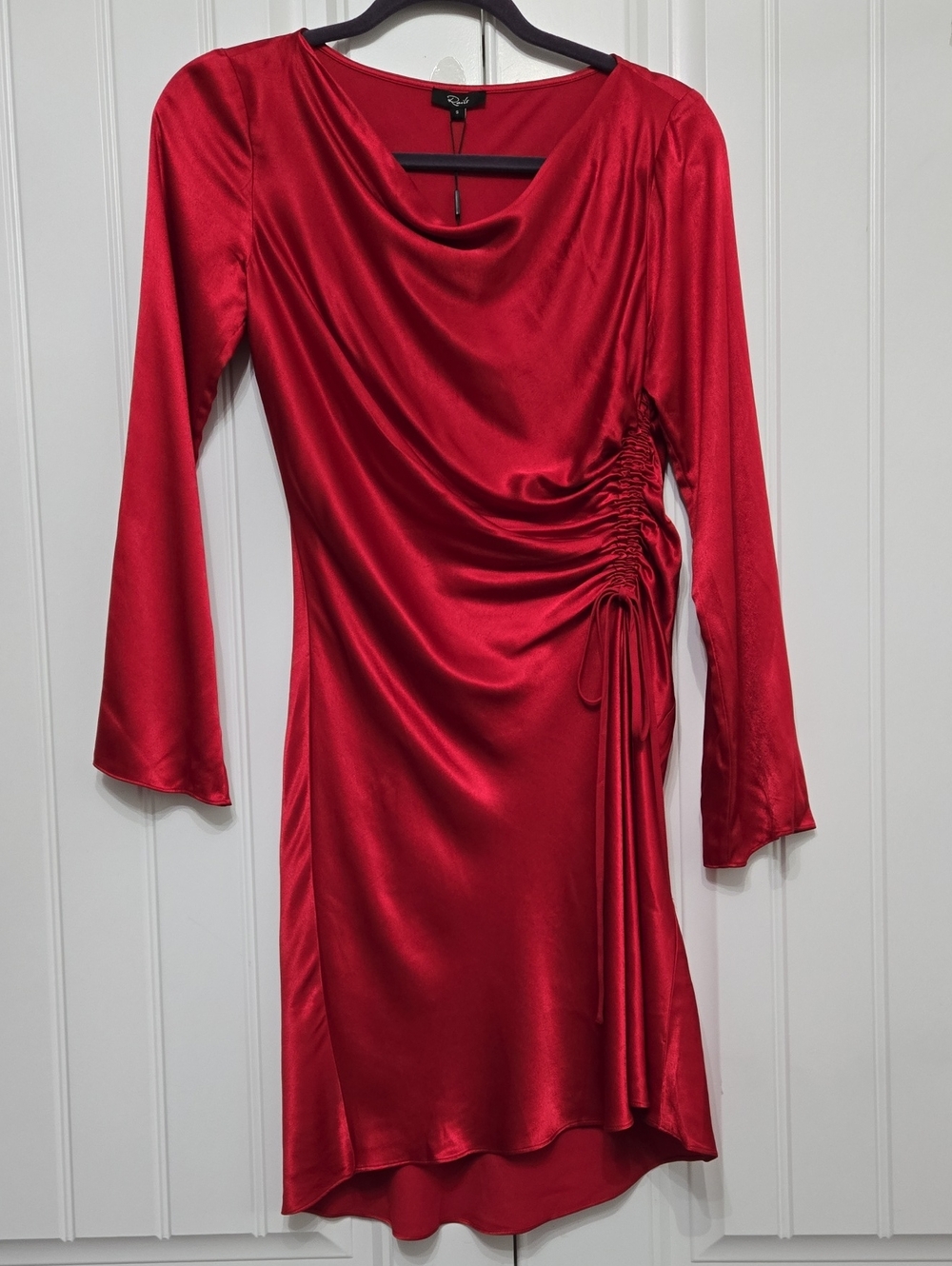 Rails Alessandra Scarlet Dress Boat Neck Size Small